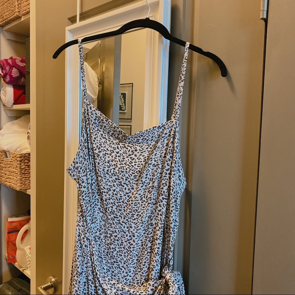 Abercrombie Leopard Print Wrap Dress - XL